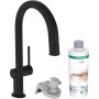 hansgrohe Aqittura M91 Filtersystem 210, Ausziehauslauf, 1jet, sBox, Starter Set
