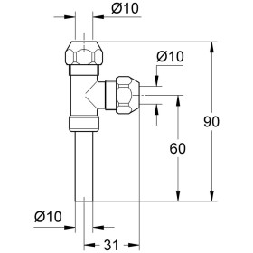 GROHE Eggemann Original WAS T-Abzweigstück DN 10