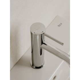 Miscelatore monocomando per lavabo Roca Ona con scarico a clic-clac