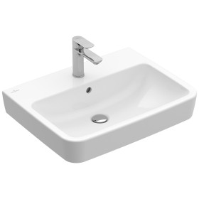 Villeroy & Boch O.novo Lavabo 55 x 46 cm con troppopieno, 1 foro rubinetto