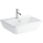 VitrA Integra Waschtisch 60 cm, mit Überlaufloch, 1 Hahnloch mittig