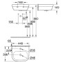 GROHE Euro Keramik Handwaschbecken 45 cm