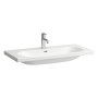 LAUFEN LUA Waschtisch 100 x 46 cm mit Hahnloch, mit Überlauf