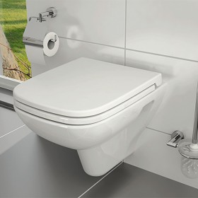 VitrA S20 Wand-WC Tiefspüler mit Spülrand, mit Bidetfunktion