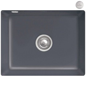 Évier encastrable Villeroy & Boch Subway 60 SU, bonde avec commande excentrée