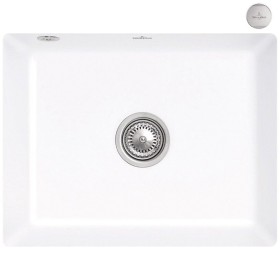 Évier encastrable Villeroy & Boch Subway 60 SU avec bonde à commande excentrée