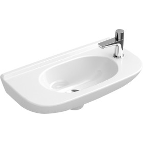 Lavabo da appoggio compatto Villeroy & Boch O.novo 50 x 25 cm senza troppo pieno