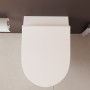 VitrA Sento Wand-WC VitrA Flush 2.0, ohne Spülrand mit WC-Sitz Slim Wrap