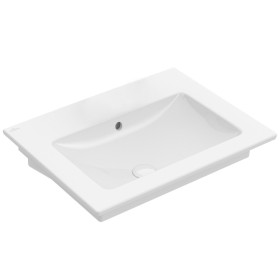 Villeroy & Boch Venticello Lavabo 65 x 50,5 cm, senza foro per rubinetto, con troppopieno