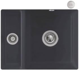 Évier encastrable Villeroy & Boch Subway 60 XU avec bonde à commande excentrée