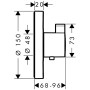 hansgrohe ShowerSelect S Thermostat Highflow Unterputz