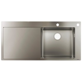 hansgrohe S717-F450 Einbauspüle 450 mit Abtropffläche links