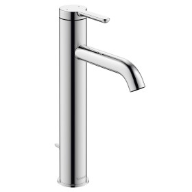 Duravit C.1 Einhebel-Waschtischmischer L mit Zugstangen-Ablaufgarnitur