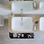Duravit C.1 Einhebel-Waschtischmischer L mit Zugstangen-Ablaufgarnitur