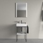 Duravit DuraSquare Waschtisch mit 1 Hahnloch, 50 x 47 cm