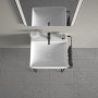 Duravit DuraSquare Waschtisch mit 1 Hahnloch, 50 x 47 cm