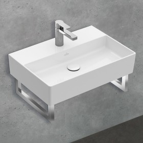 Villeroy & Boch Memento 2.0 Waschtisch 60 cm mit 1 Hahnloch, ohne Überlauf