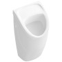 Villeroy & Boch O.novo Absaug-Urinal Compact, ohne Deckel, mit Zielobjekt, Zulauf verdeckt