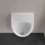 Villeroy & Boch O.novo Absaug-Urinal Compact, ohne Deckel, mit Zielobjekt, Zulauf verdeckt