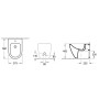 Villeroy & Boch Subway 2.0 Bidet, bodenstehend