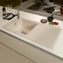 Villeroy & Boch Timeline 60 Einbauspüle, Ablaufgarnitur mit Handbetätigung, reversibel, mit Hahnlochbohrung Pos.1