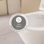 VitrA Integra Wand-WC Vitra Flush 2.0 Tiefspüler ohne Spülrand