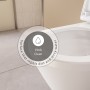 VitrA Integra Wand-WC Vitra Flush 2.0 Tiefspüler ohne Spülrand