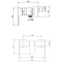 Villeroy & Boch Architectura Square Einhebel-Duscharmatur