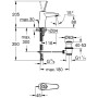 GROHE Eurodisc Joy Einhand Waschtischbatterie S-Size