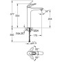 GROHE Eurostyle Einhand-Waschtischbatterie DN 15 XL-Size ohne Ablaufgarnitur
