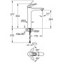 GROHE Eurostyle Einhand-Waschtischbatterie DN 15 XL-Size ohne Ablaufgarnitur