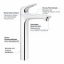 GROHE Eurostyle Einhand-Waschtischbatterie DN 15 XL-Size ohne Ablaufgarnitur