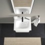 Duravit Viu Handwaschbecken 53 cm mit 1 Hahnloch, mit Überlauf