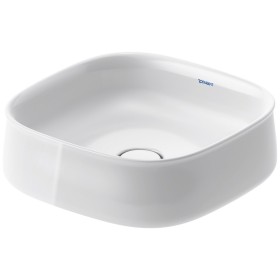 Lavabo da appoggio Duravit Zencha 42 x 42 cm, senza piano forato