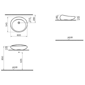 Lavabo da appoggio VitrA Istanbul