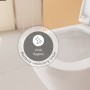 VitrA Integra Square Wand-WC Tiefspüler spülrandlos VitrA Flush 2.0