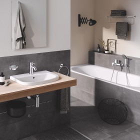 Lavabo incasso GROHE Bau Ceramica vista dall'alto 55 cm