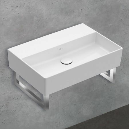 Villeroy & Boch Memento 2.0 Waschtisch 50 cm ohne Hahnloch, ohne Überlauf