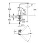 GROHE Sail Cube Einhand-Spültischbatterie 1/2"