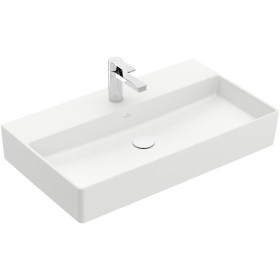 Villeroy & Boch Memento 2.0 Vasque 80 cm avec 1 trou de robinet, sans trop-plein
