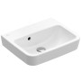 Villeroy & Boch O.novo Handwaschbecken 45 x 37 cm mit Überlauf, ohne Hahnloch