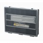 STANLEY Klingen-Vorratspack mit 200 Abbrechklingen 18mm und Interlock Cutter in Organizer