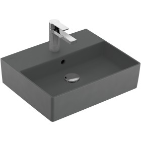 Villeroy & Boch Memento 2.0 Lavabo 50 cm con 1 foro per rubinetto, con troppo pieno