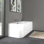 Duravit Happy D.2 Badewanne Rechteck 180 x 80 cm, mit angeformter Acrylverkleidung