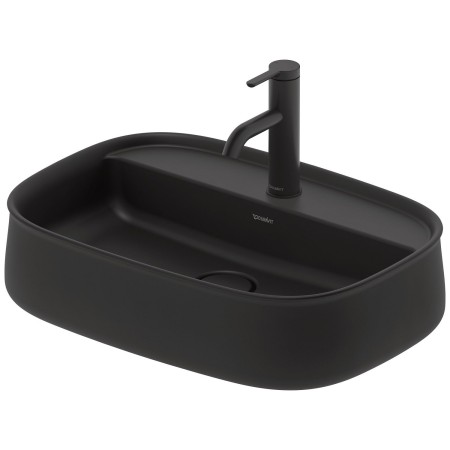 Duravit Zencha Aufsatzbecken 55 x 39 cm, mit Hahnlochbank