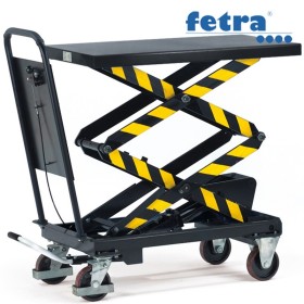 Fetra Chariot table élévatrice avec double ciseaux FETRA Chariot