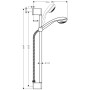 hansgrohe Crometta 85 Green Unica'Crometta Set 65 cm