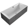 Villeroy & Boch Squaro Duo Slim Line Badewanne 169,4 x 74,4 cm