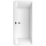 Villeroy & Boch Squaro Edge 12 Excellence Duo Badewanne 180 x 80 cm freistehend mit Wasserzulauf