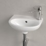 Villeroy & Boch O.novo Handwaschbecken 36 x 27,5 cm, mit Überlauf